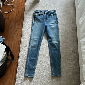 Rag & Bone nina high rise skinny ankle jean
